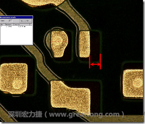 其他零件的防焊層印刷偏移，造成焊墊大小不一的現(xiàn)象。