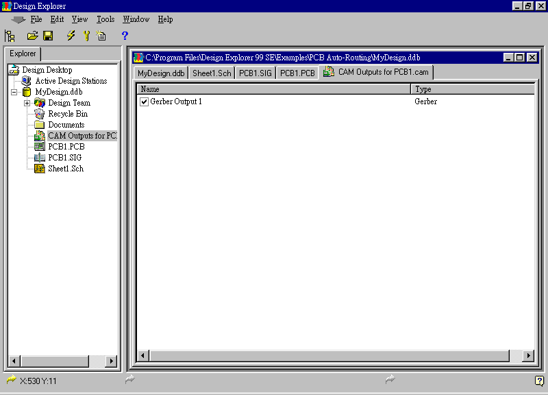 按下 Finish鈕結(jié)束Gerber輸出文件全部設(shè)置工作。