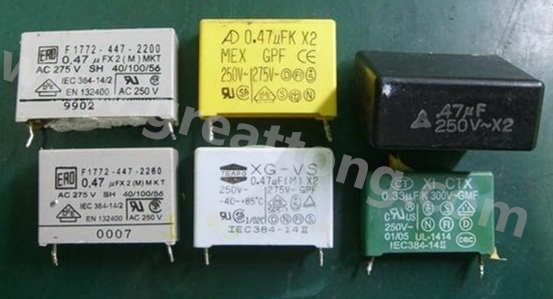 電源板PCBA加工-X電容(Cx，又稱為跨接線路濾波電容)