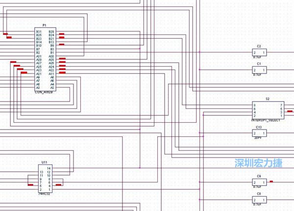 圖紙沒有層次的概念，不管電路有多復(fù)雜，只有一張平面圖。