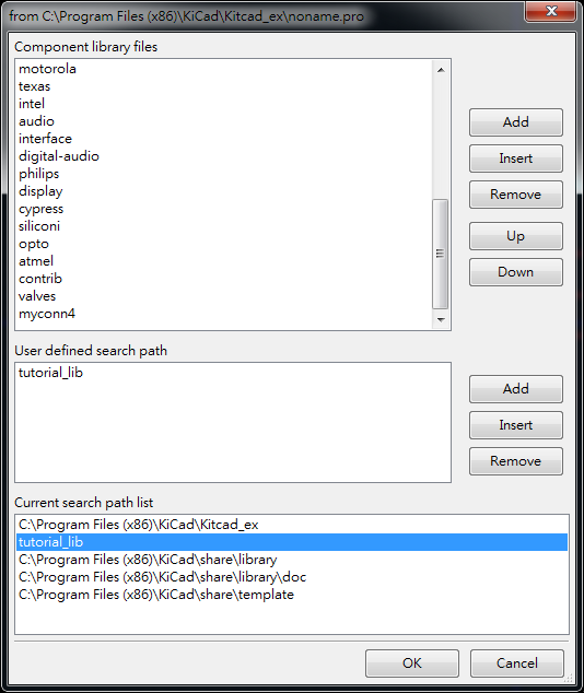 上下兩個(gè)視窗都Add 你的library ，在library browser 就可以找到你的library