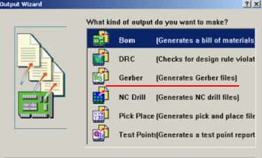 8. 檢查及初步調整后，按“Q”將單位改為“mil”，按“F、M”轉換文件，在彈出的窗口點“Next”進入圖（149），選擇“Gerber”，進入Gerber轉換操作，按“Next”進入